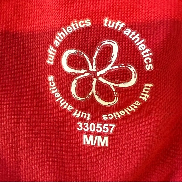 Tuff Athletics Tank Top Red and Black for Active Comfort Women's - Picture 11 of 12